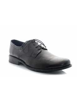 Hombre El Rayo Zapatos De Vestir^Barhuber 1577-Pi - Blucher Liso