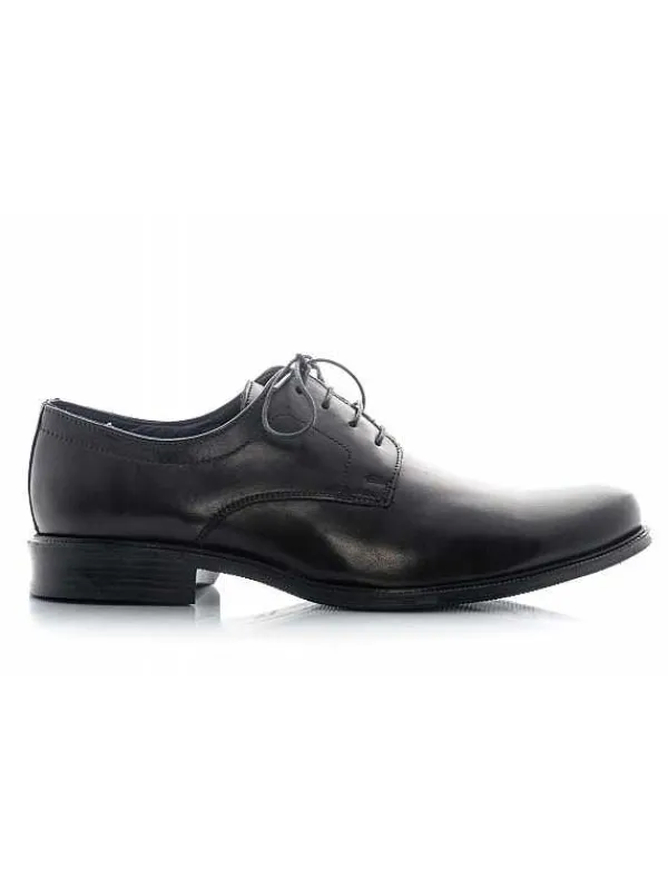 Hombre El Rayo Zapatos De Vestir^Barhuber 1577-Pi - Blucher Liso