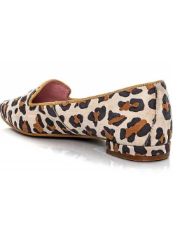 Mujer El Rayo Bailarinas^Euforia 505-Leop - Slipper Plano