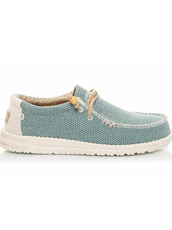 Hombre El Rayo Zapatilla Lona^Heydude® Hd40003 - Wally Braided
