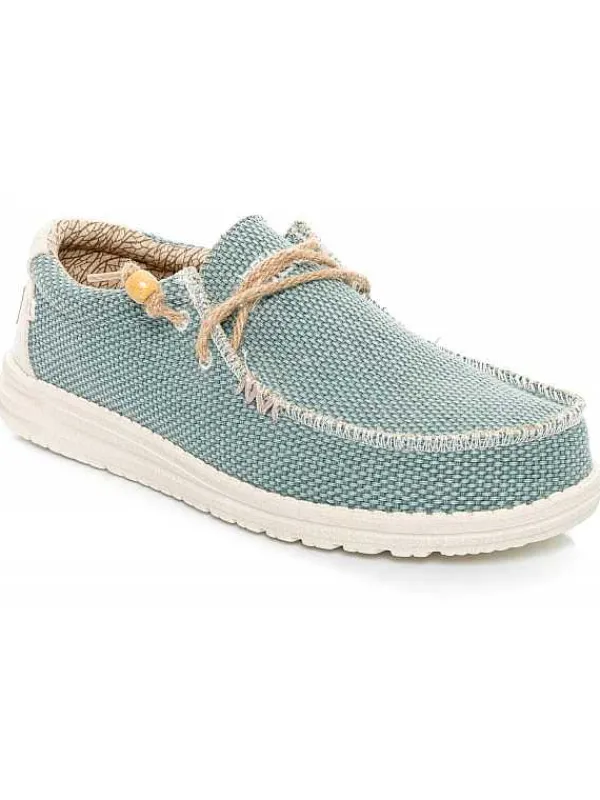 Hombre El Rayo Zapatilla Lona^Heydude® Hd40003 - Wally Braided