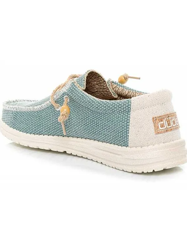 Hombre El Rayo Zapatilla Lona^Heydude® Hd40003 - Wally Braided