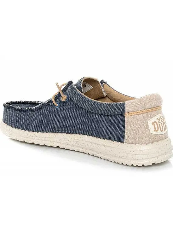 Hombre El Rayo Zapatilla Lona^Heydude® Hd40952 - Wally Costaline June