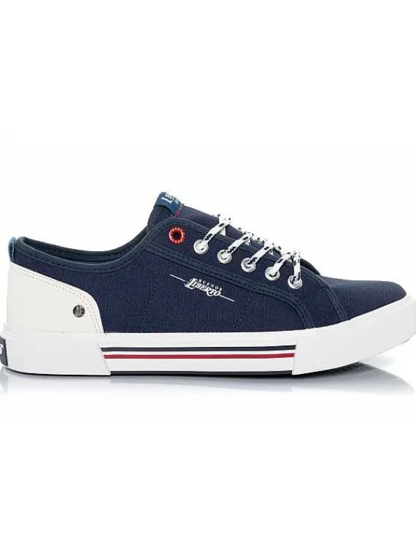 Hombre El Rayo Zapatilla Lona^Liberto Lb25010 - Lonas Cordones