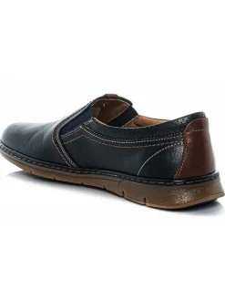 Hombre El Rayo Zapatos Sport^Luisetti 23320Na - Luisetti Mocasin Elasticos