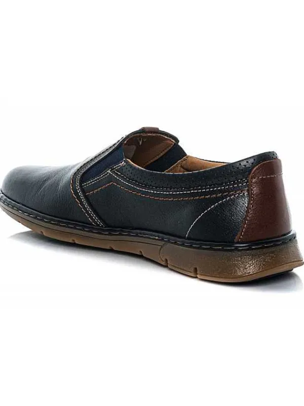 Hombre El Rayo Zapatos Sport^Luisetti 23320Na - Luisetti Mocasin Elasticos