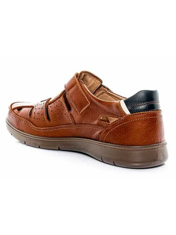 Hombre El Rayo Sandalias^Luisetti 27930Na - Sandalia Velcro
