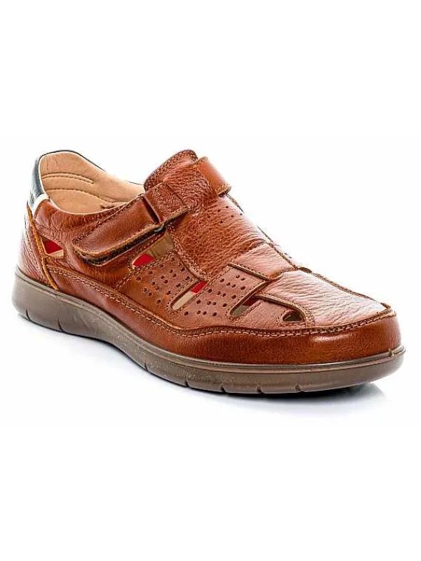 Hombre El Rayo Sandalias^Luisetti 27930Na - Sandalia Velcro