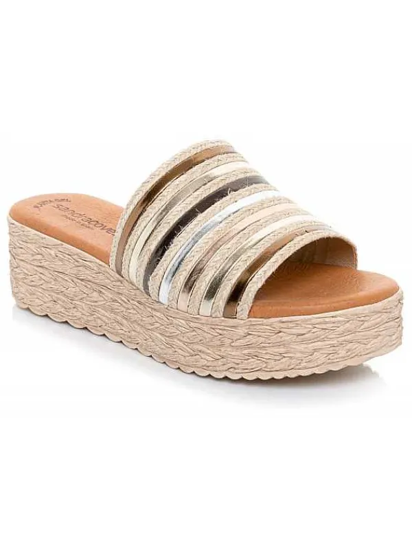 Mujer El Rayo Sandalias^Rayo Trends 726 - Zueco Rafia