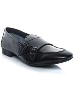 Hombre El Rayo Mocasines Y Drivers^Sergio Serrano 4917-M - Mocasin Doble Hebilla