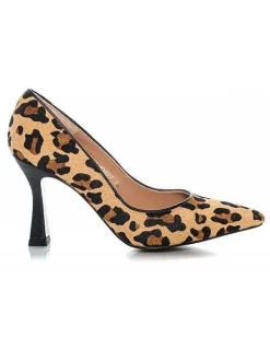 Mujer El Rayo Salones^Style Shoes 45027 - Salon Leopardo