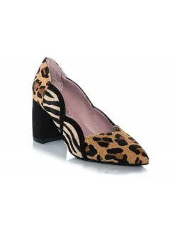 Mujer El Rayo Salones^Style Shoes 45057 - Salon Piezas Print