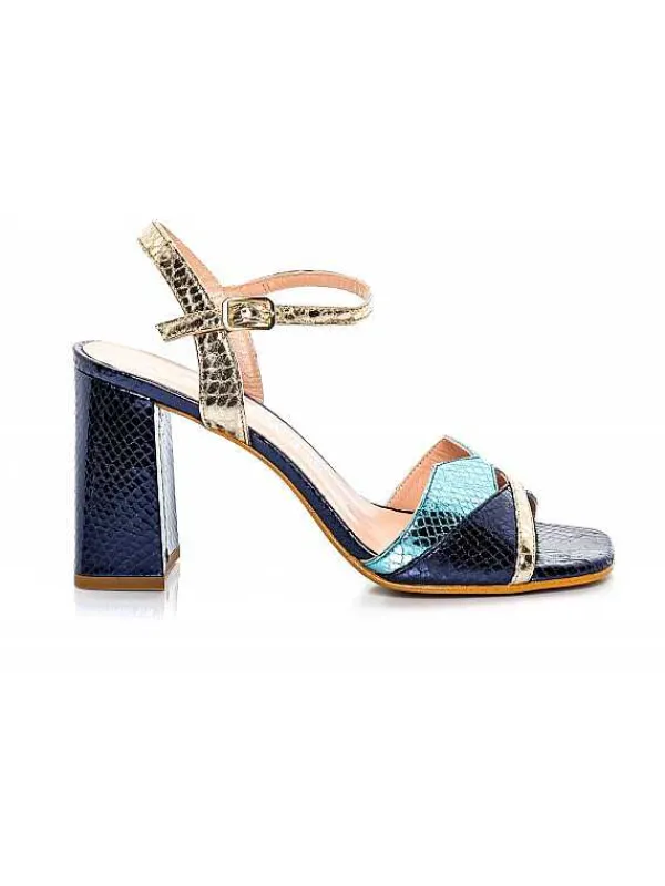 Mujer El Rayo Invitada Perfecta^Style Shoes 48358 - Sandalia De Tacon Comodo