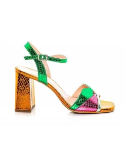 Mujer El Rayo Invitada Perfecta^Style Shoes 48358 - Sandalia De Tacon Comodo
